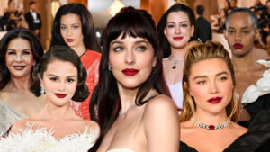 Bold, Pigmented Lipstick Is Trending Again